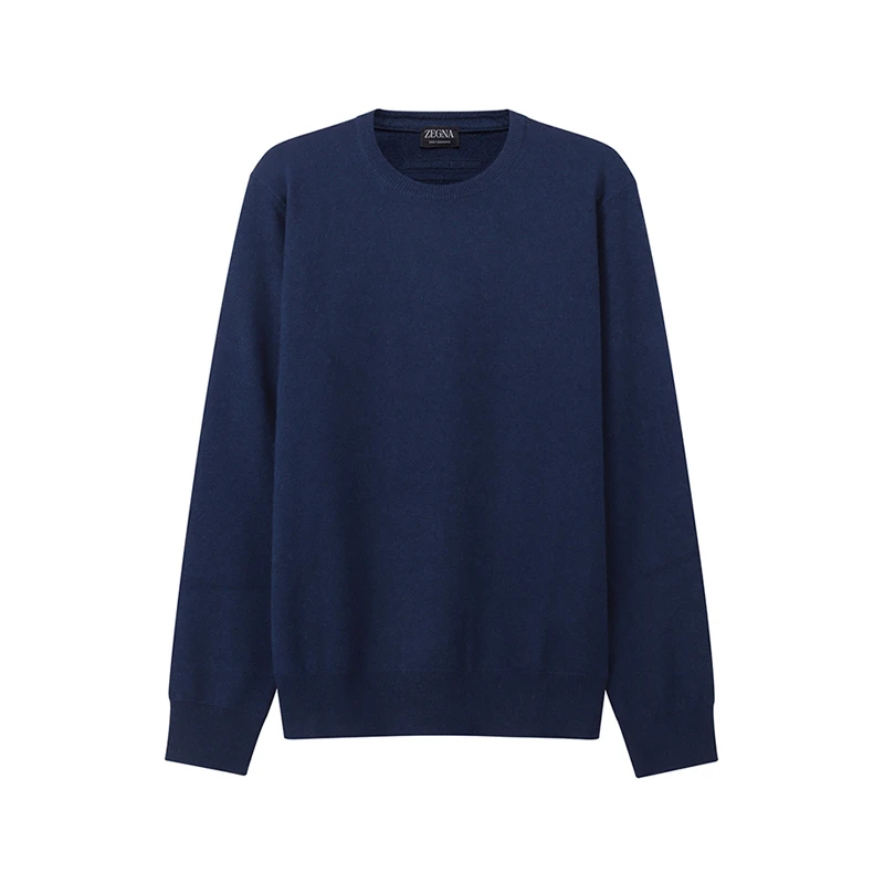 ZEGNA杰尼亚 男士OASI CASHMERE圆领长袖针织衫羊绒衫 UAK10 110