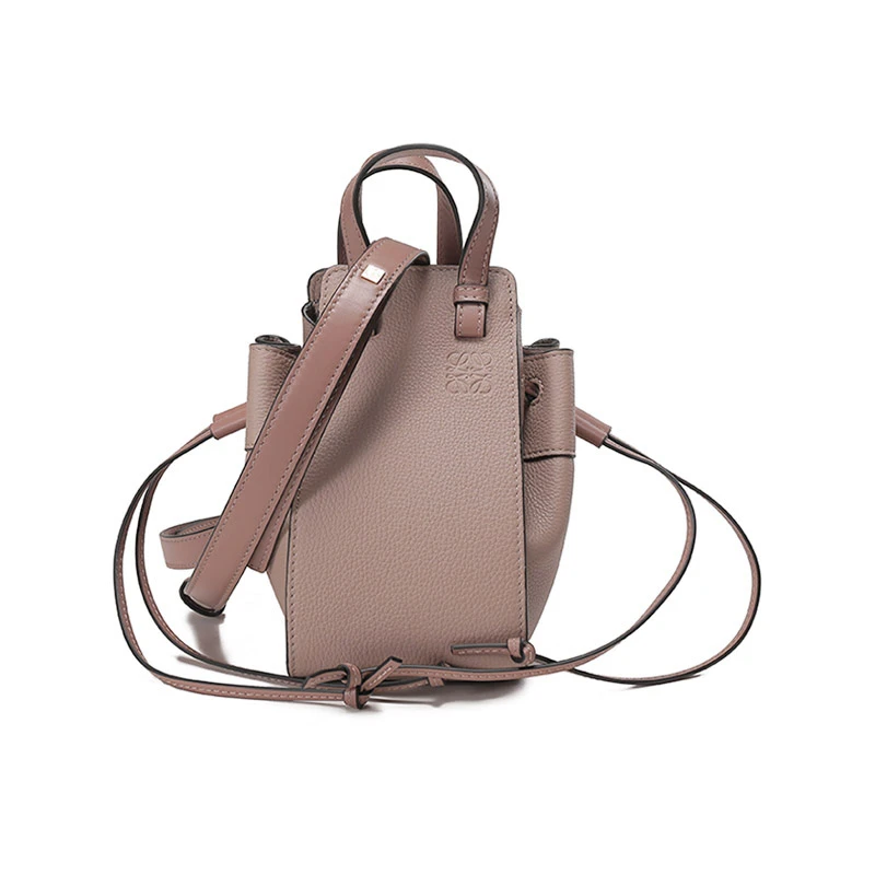 未使用 LOEWE/罗意威 女包女士手提单肩包吊床包抽绳包A538V07X15