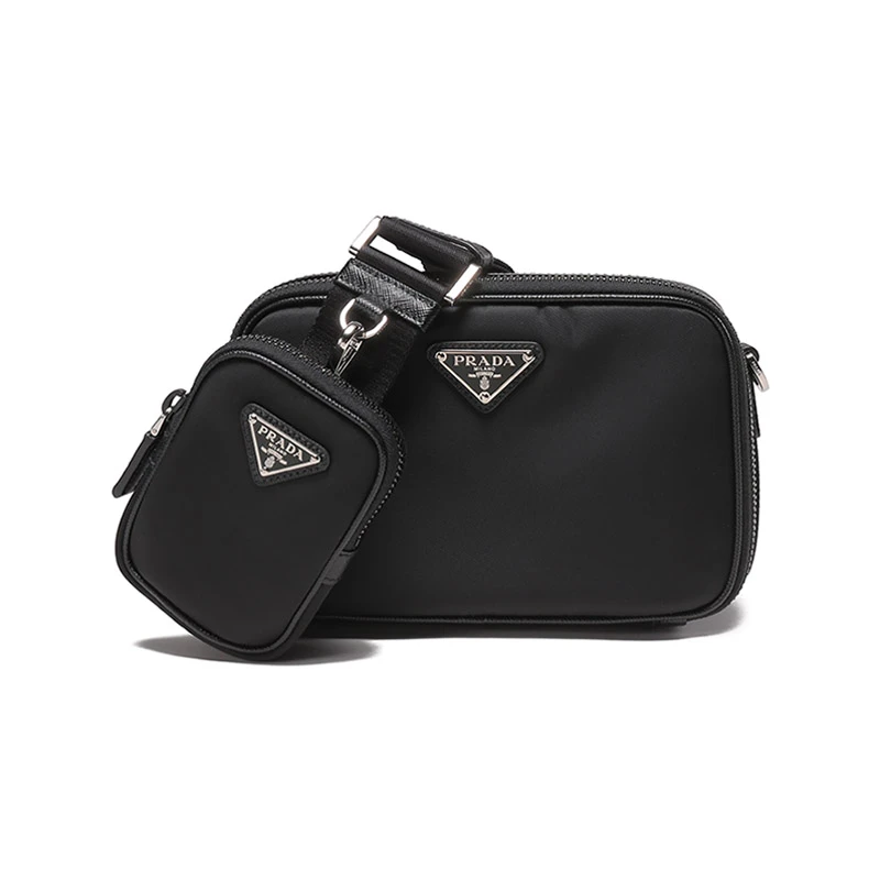 未使用 Prada/普拉达 男包 男士单肩包手拿包带小包 2VH070 2DMH
