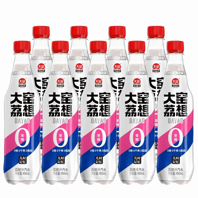 大窑气泡水糖脂肪千焦饮料汽水*笋0g