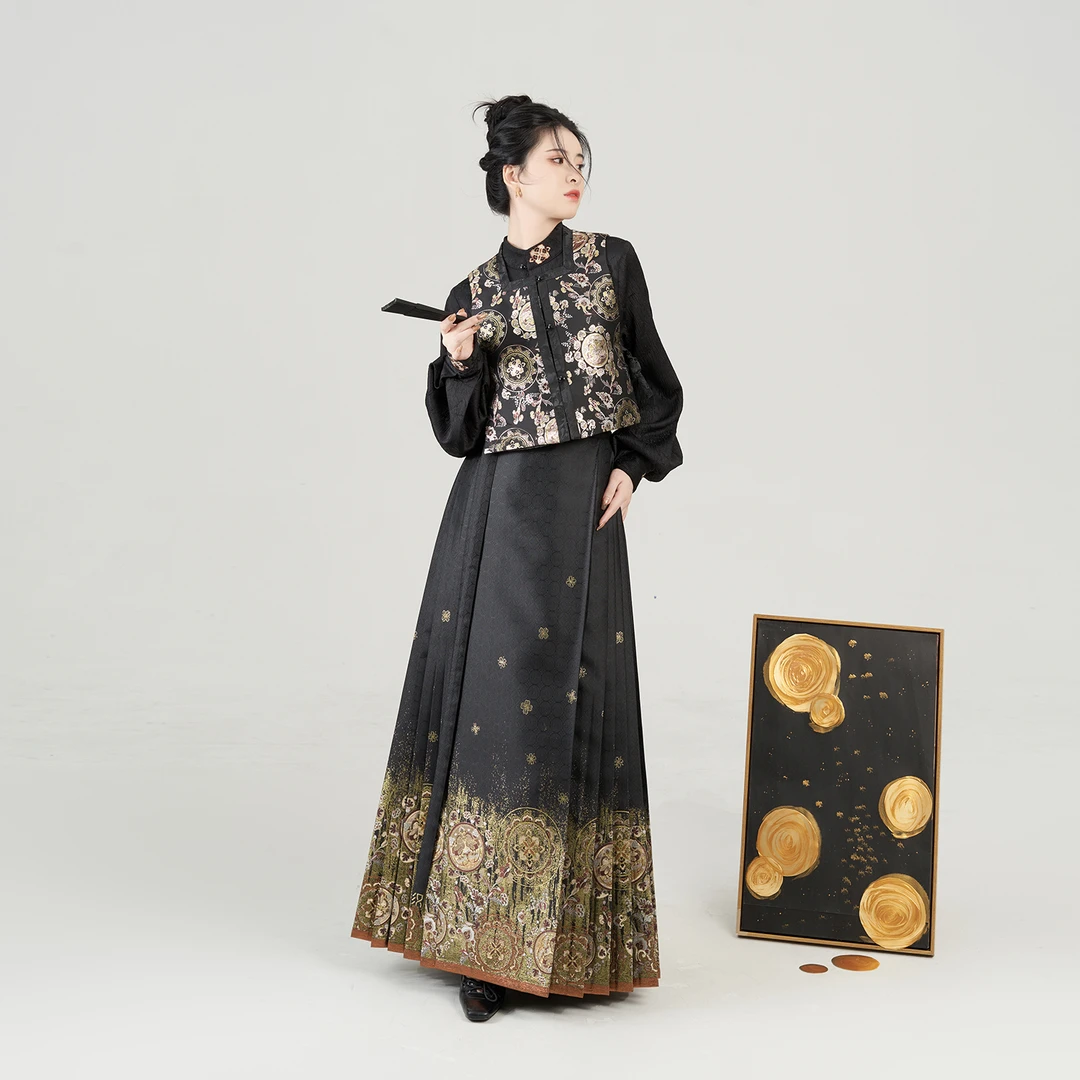 织造司原创明制汉服[金花玉镜]