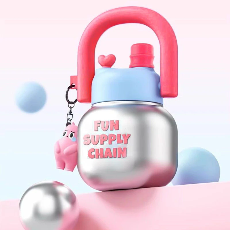 高颜值大容量吨吨杯双饮水杯女生拎拎壶便携吸管杯太空杯PC网红