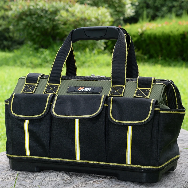 加厚耐磨防水帆布工具包多功能维修手提电工木工专用收纳袋工具箱