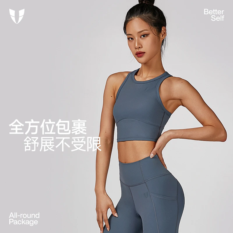 D马甲线高强度健身内衣女文胸减震跑步吸湿塑型骑行夏季F2321Y929