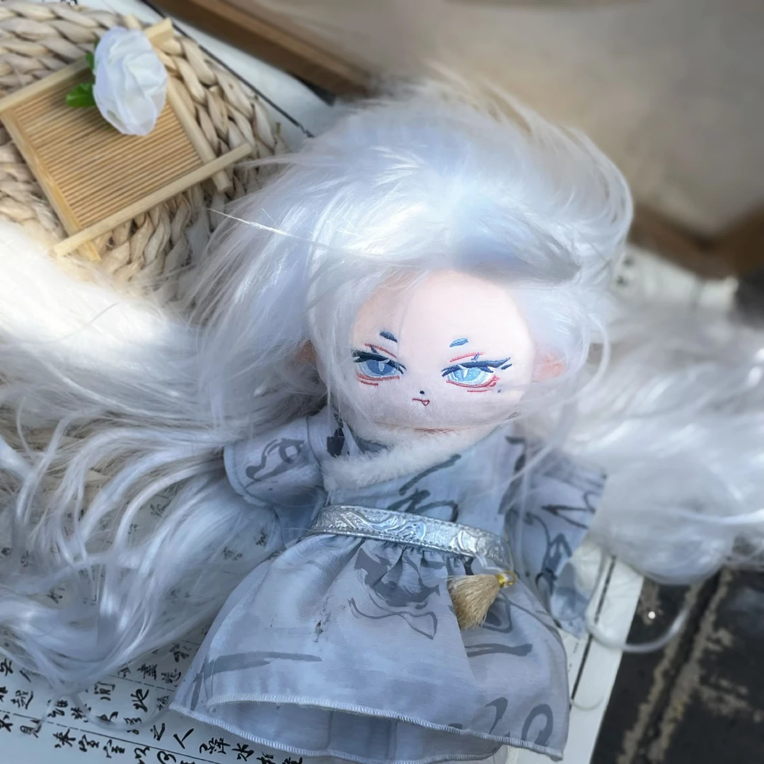 20cm棉花娃娃娃衣古装古风侠客原创设计无属性娃衣玩偶公仔换装玩