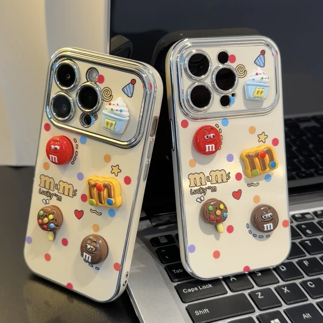 立体趣味彩点M豆苹果15华为p70vivo电镀oppo小米14大视窗iPhone13