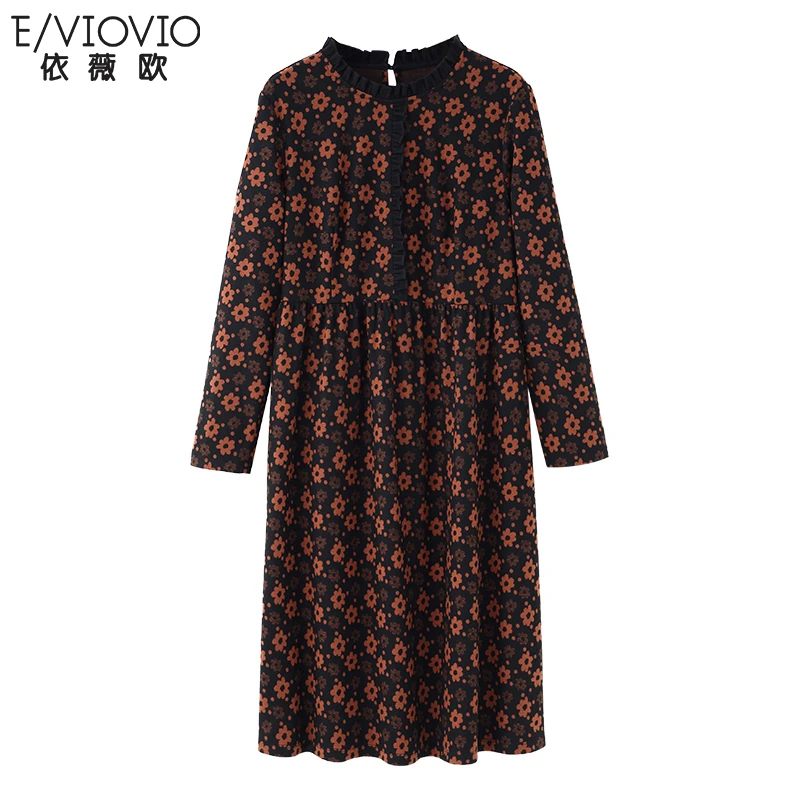 木耳边连衣裙229562