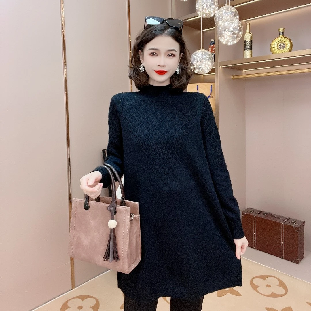 百搭毛衣半高领打底衫QD203