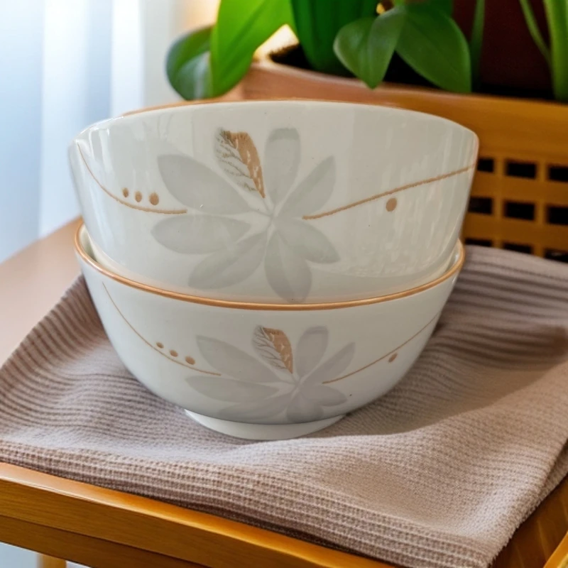 【粉丝福利】6只4.5英寸流金岁月米饭碗