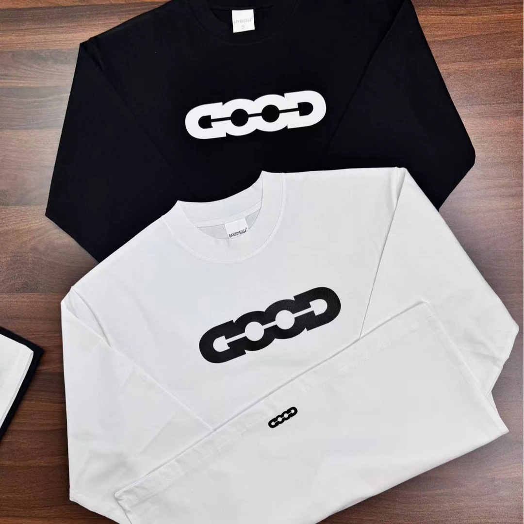 重磅纯棉休闲宽松【GD长袖】潮流，男女同款