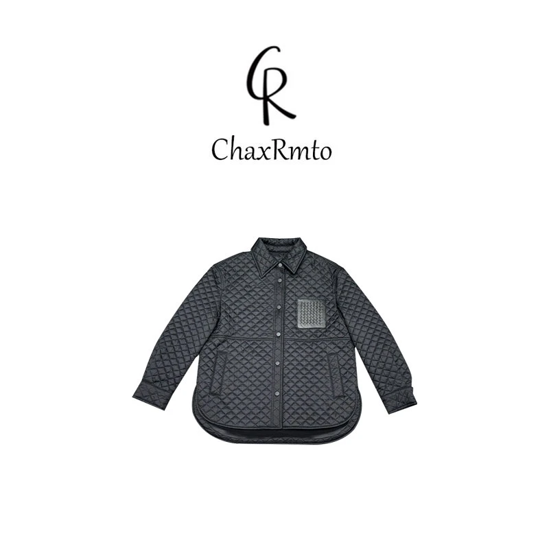 ChaxRmto斯斯 24秋季气质单排扣上衣口袋设计感简约外套 SC1C2781