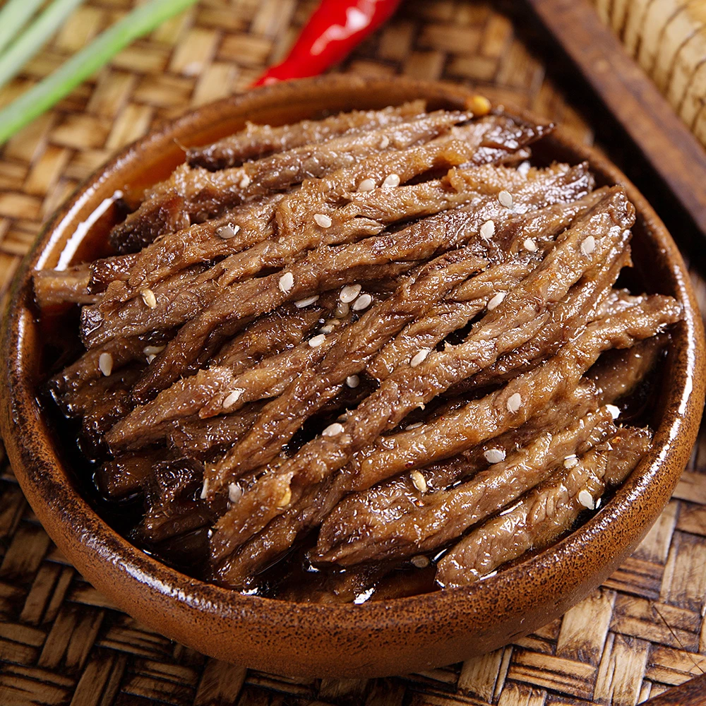 谭八爷香卤牛肉条88g/袋四川特产冷吃网红零食解馋小吃入味即食SC