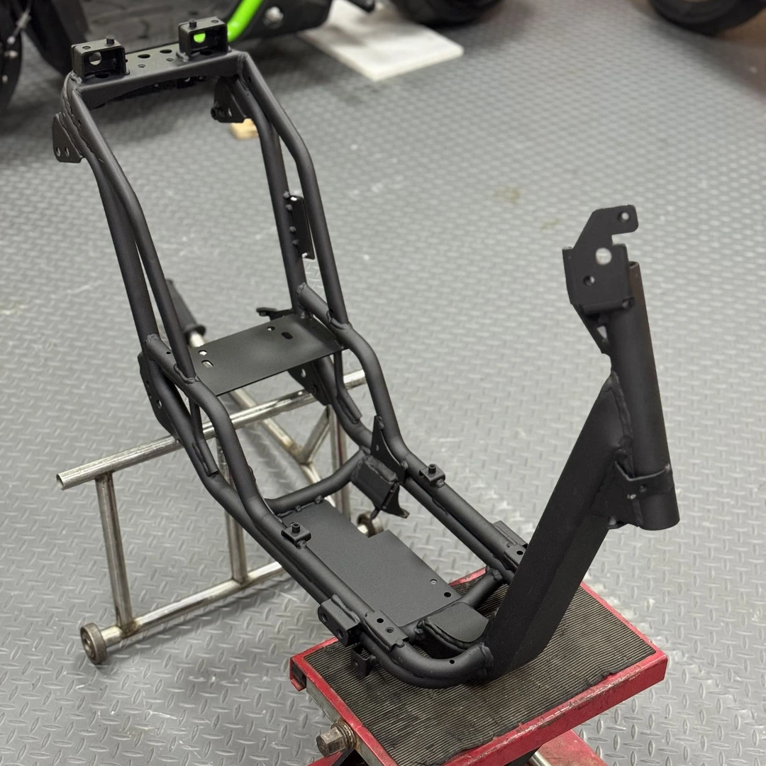 华威电动车加固车架UBE车架加强车架五羊本田