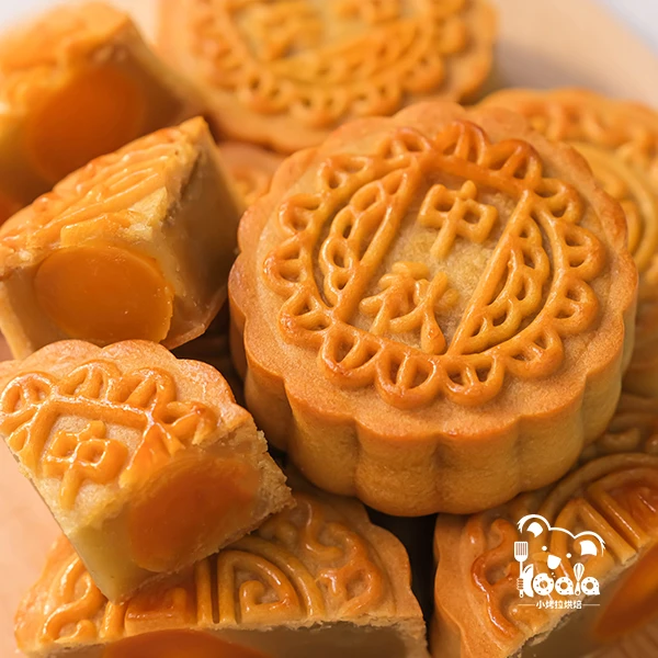 课程丨广式月饼合集6款口味六款造型【二姐授课】