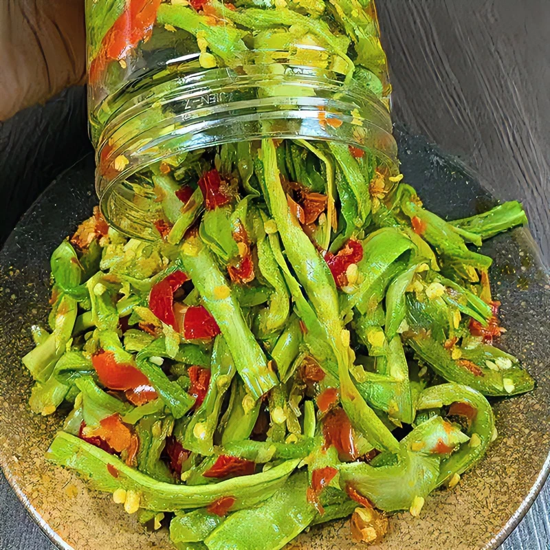 江西特产贡菜响菜超脆下饭菜辣椒酱香辣嫩拌面小吃零食开胃下饭菜