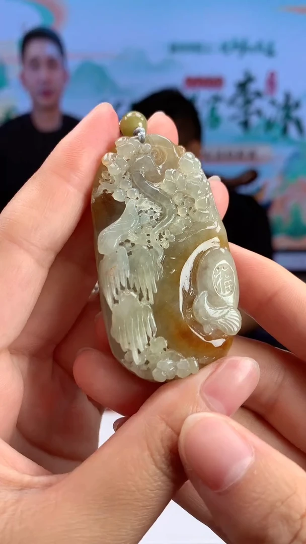 【闪购商品】定制翡翠未镶嵌挂件多样性发货(拍一发一)
