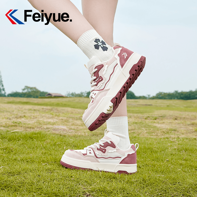 feiyue/飞跃板鞋女2023春夏新款时尚百搭休闲鞋简约舒适运动鞋981