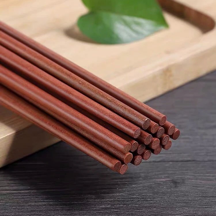 实木筷子无漆无蜡高档家用尖头防滑环保刻字公筷酒店中式日式防霉