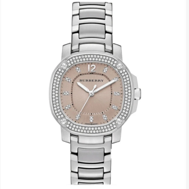 【娜姐专属】Burberry博柏利镶钻石英女表34表盘BBY1803