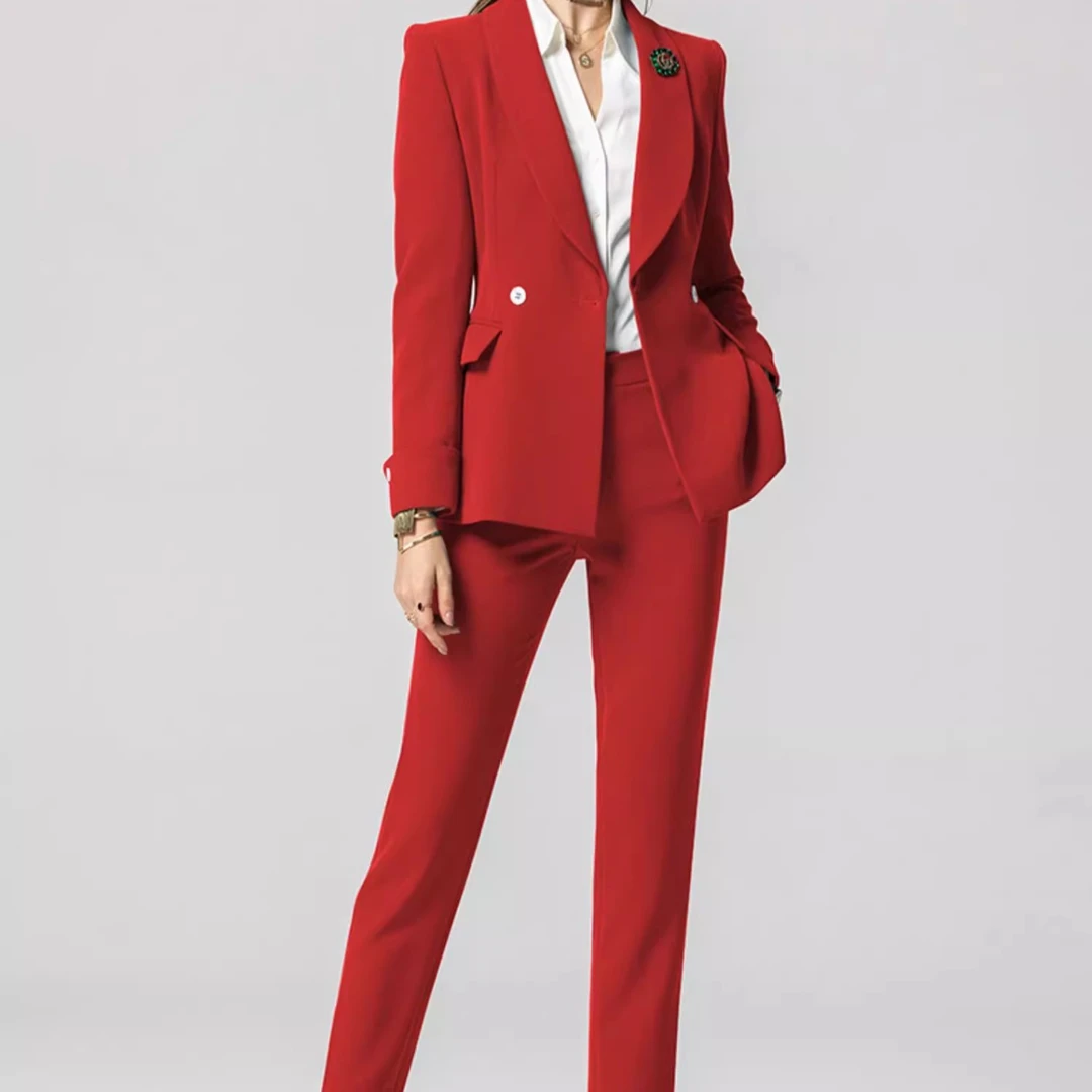 Z000气质套装职业商务女神范职业女装孤品