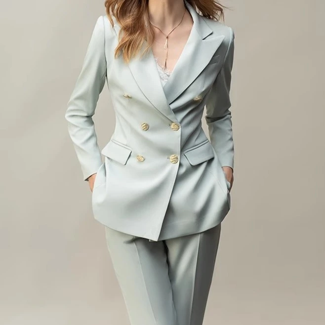 XZ009全S码气质套装职业商务女神范职业女装孤品