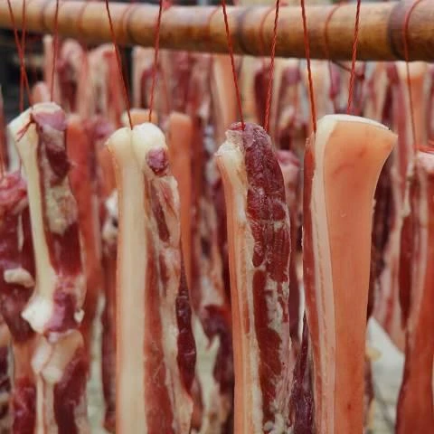 遂丰江西赣南日晒土猪肉五花肉腊肉农家diy咸肉腌制风干肉非烟熏