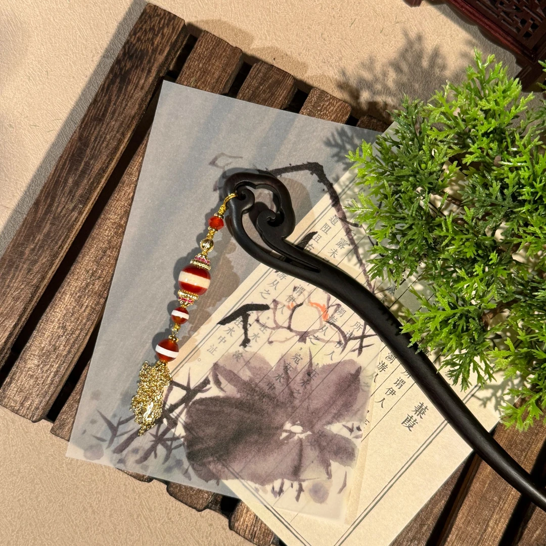 【迦乘】药师玛瑙发簪（多样性发一条）