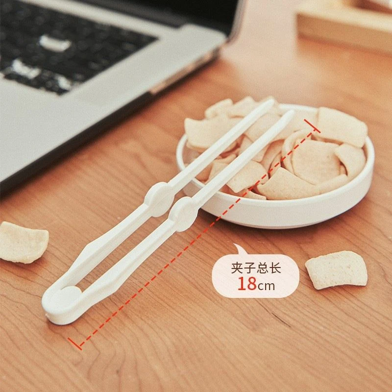多功能零食夹子不脏手薯片塑料食品懒人厨房专用食物神器B49