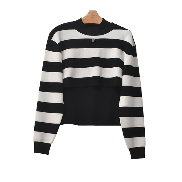 《籽言专享》CEKEKE茜可可冬季新款圆领套头针织衫-CMP1017146