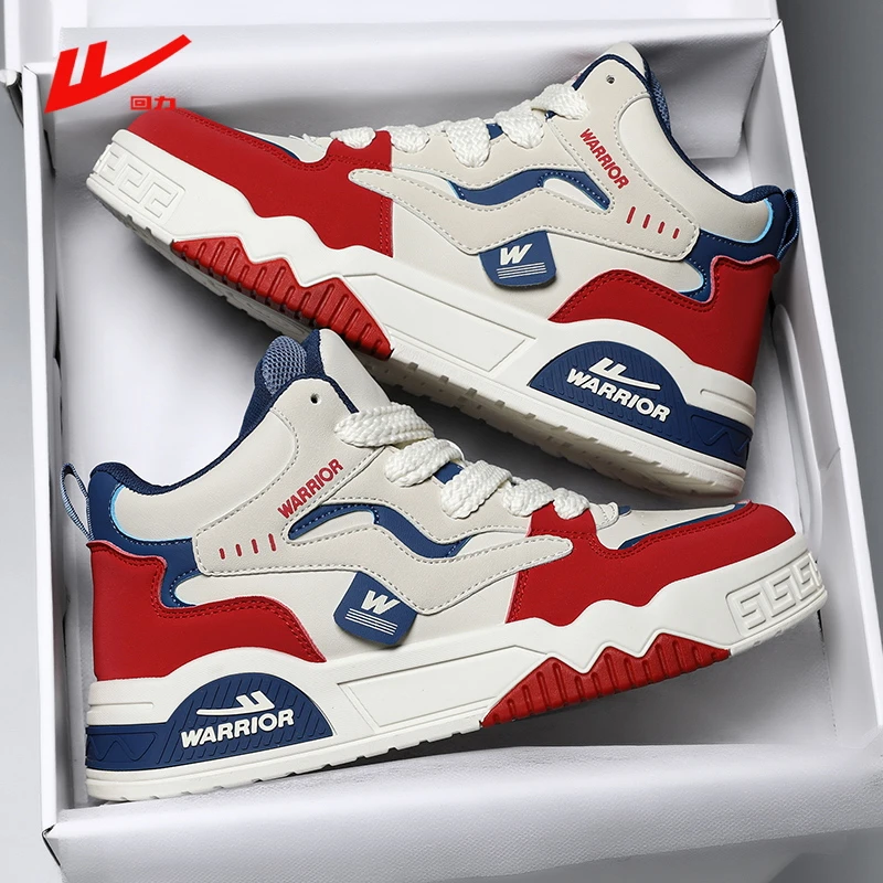 回力男鞋高帮冬季2025新款休闲运动跑步青少年篮球鞋板鞋增高厚底