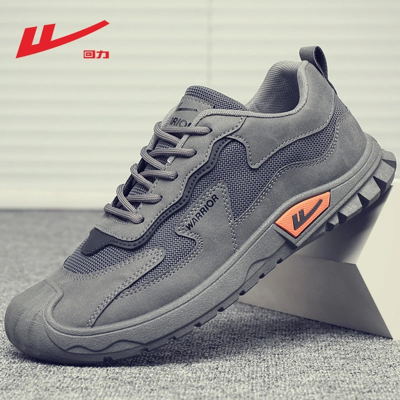 回力男鞋网鞋冬季透气休闲2025新款跑步劳保爸爸网面运动防滑轻便
