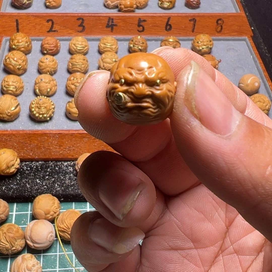 猴头核桃吊坠50米烟鬼尺寸16