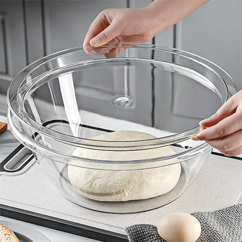 和面盆家用食品级大号带盖不粘面透明揉面盆面盆打蛋盆拌菜盆