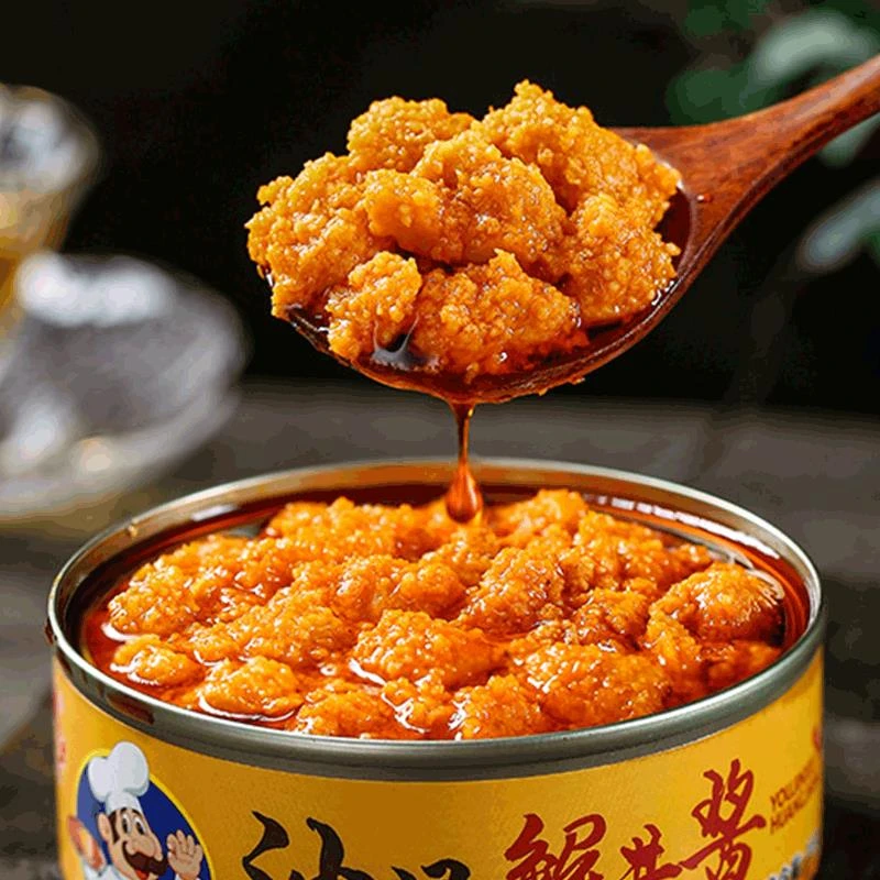 【发三罐】蟹肉螃蟹拌面条捞拌饭即食蟹黄酱黄油正宗大闸蟹粉