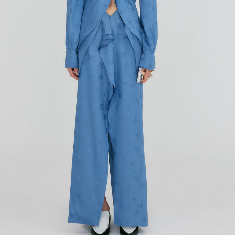 EENK 设计师品牌【output】前开叉长裙