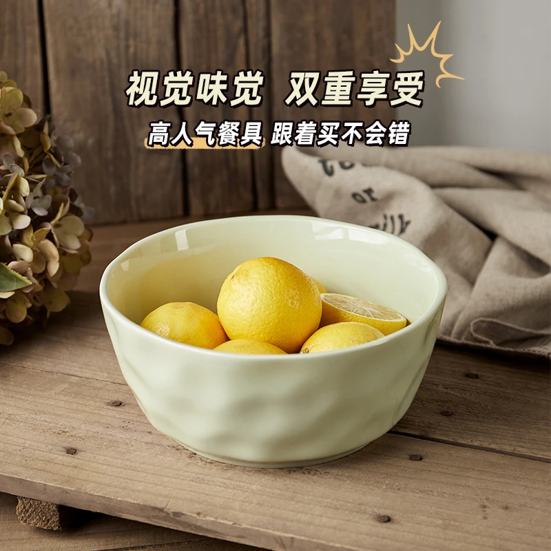 石纹系列  8英寸大汤碗创意家用简约陶瓷