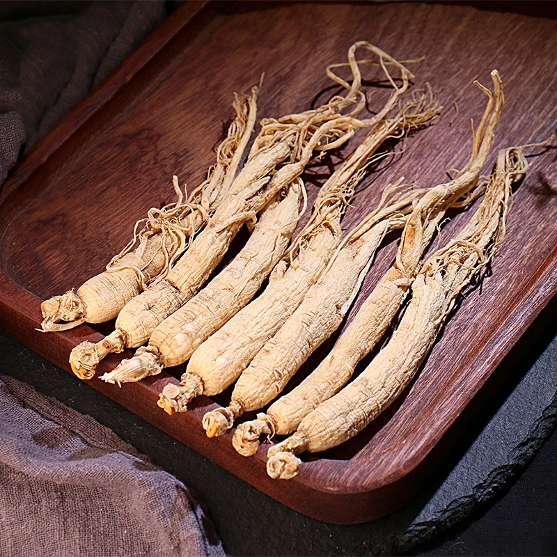 生晒参 白参 单支8g左右 10支 煲汤泡水泡酒食用人参送礼自用