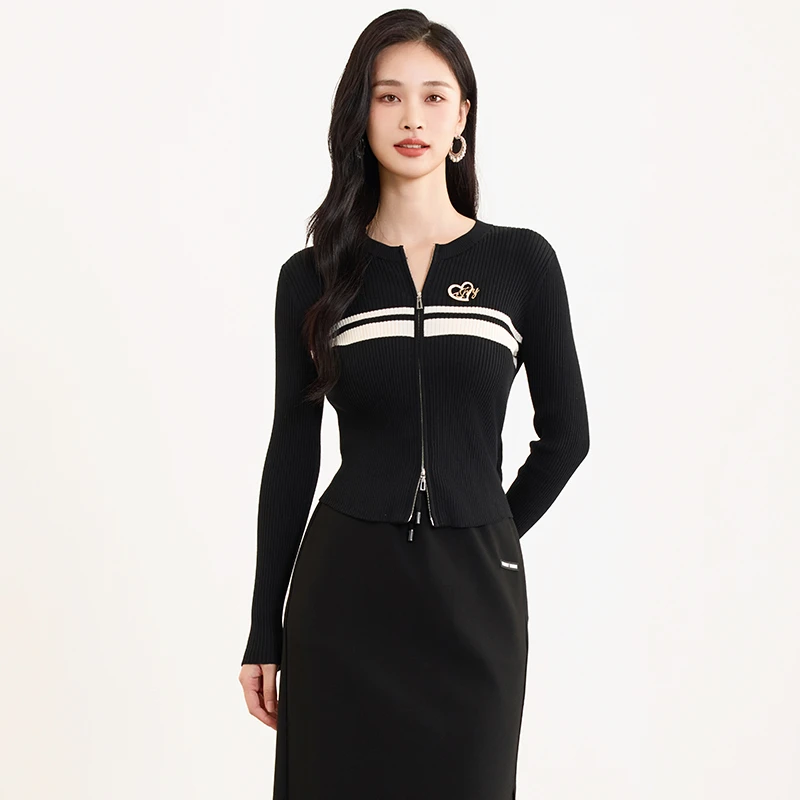 佳人苑针织衫女春季新款J415040