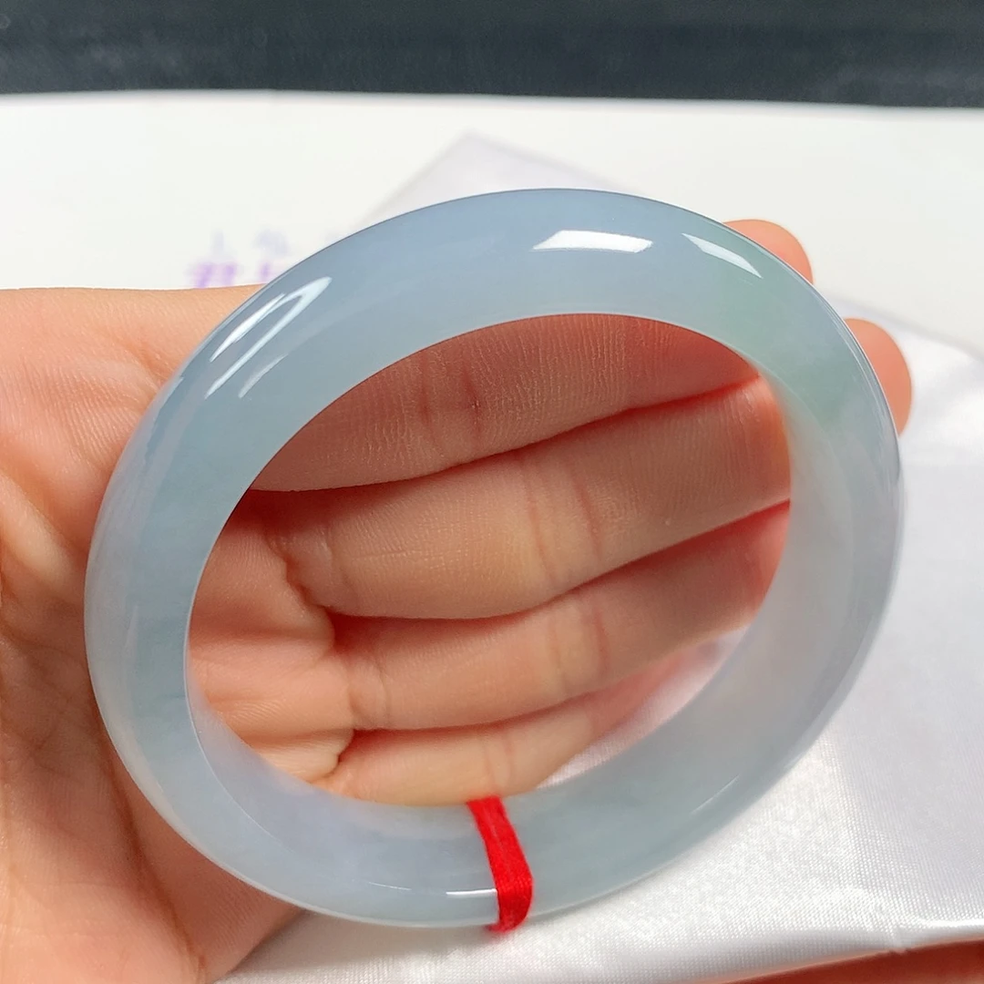 翡翠手镯未镶嵌 正圈⑨①