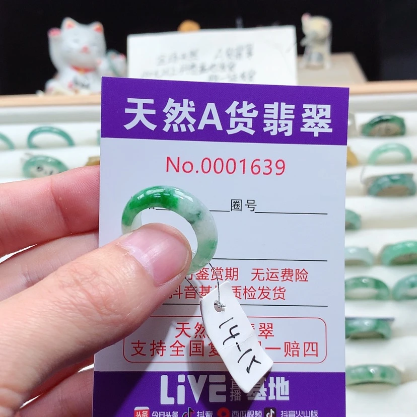 【闪购商品】翡翠戒指未镶嵌云****店