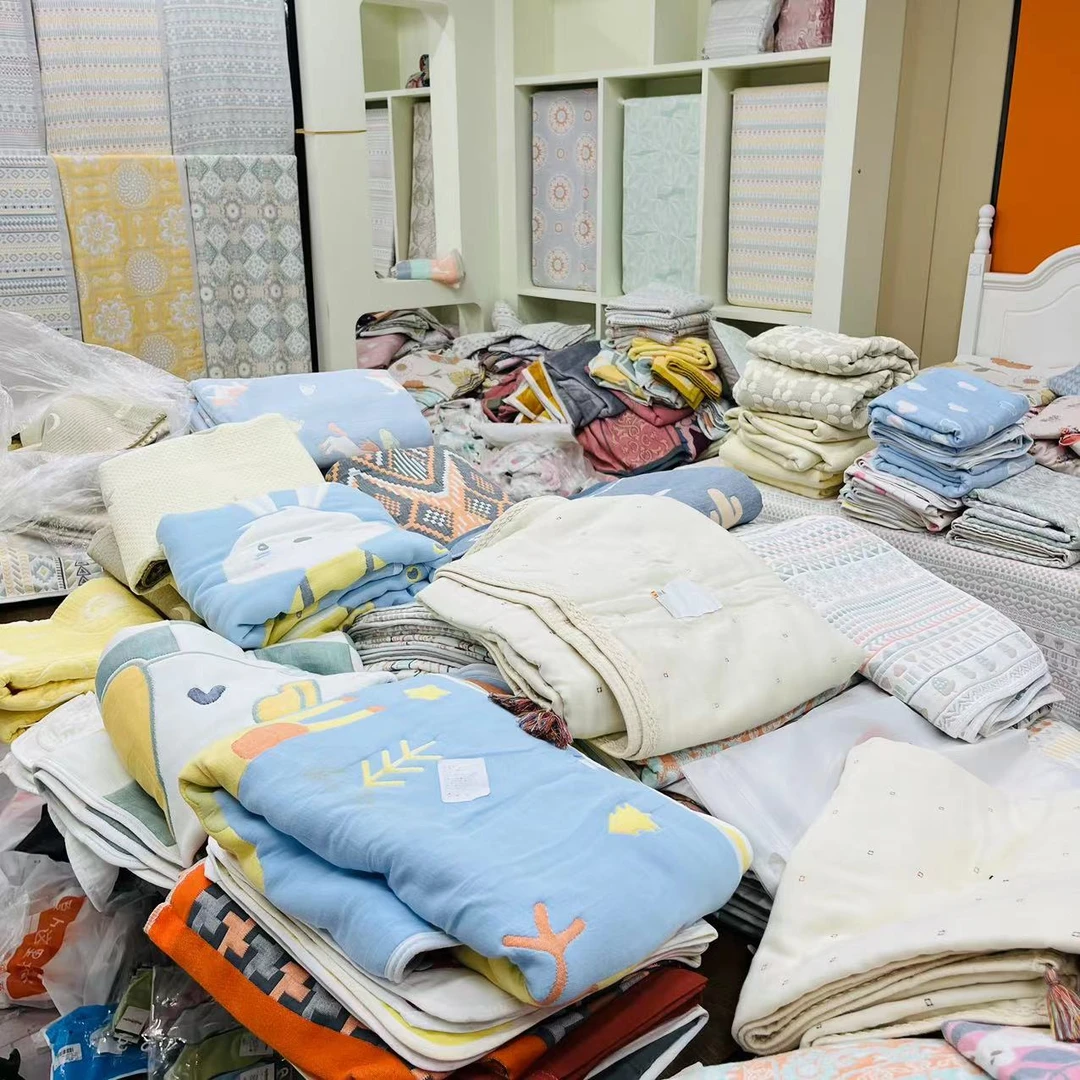 （禾依友专属一号链接）六层纱布全棉 枕巾 盖毯 高端床单