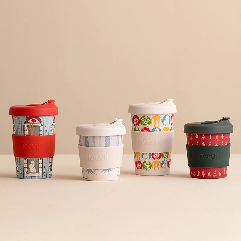Moomin芬兰姆明可爱女生便携随手杯北欧风吸管杯送礼圣诞礼物杯子