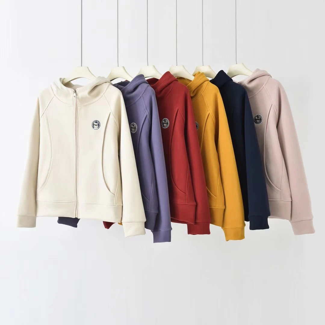 2024冬季连帽卫衣长袖运动时尚休闲连帽宽松加绒秋冬873