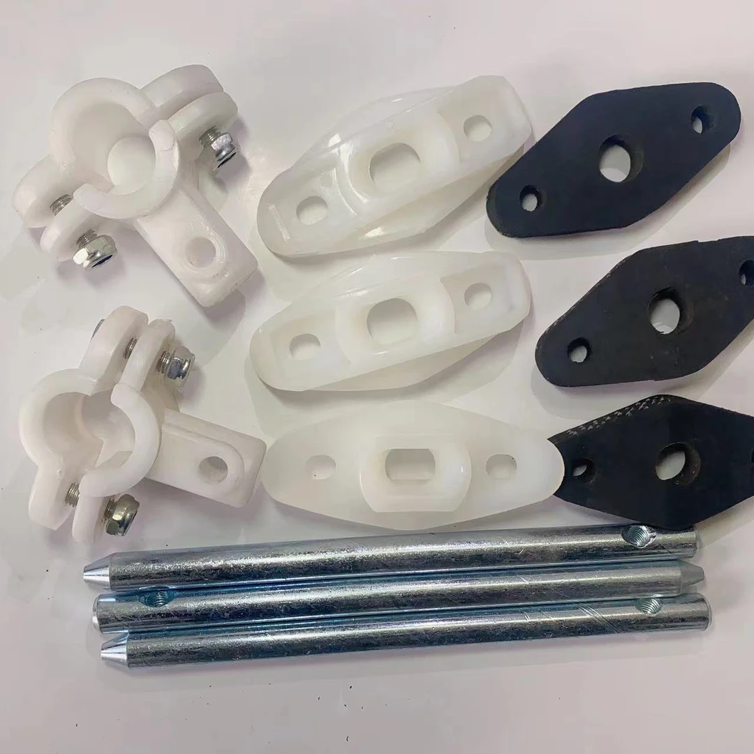 久保田收割机塑料农具配件尼龙导套，伸缩齿，三通简易