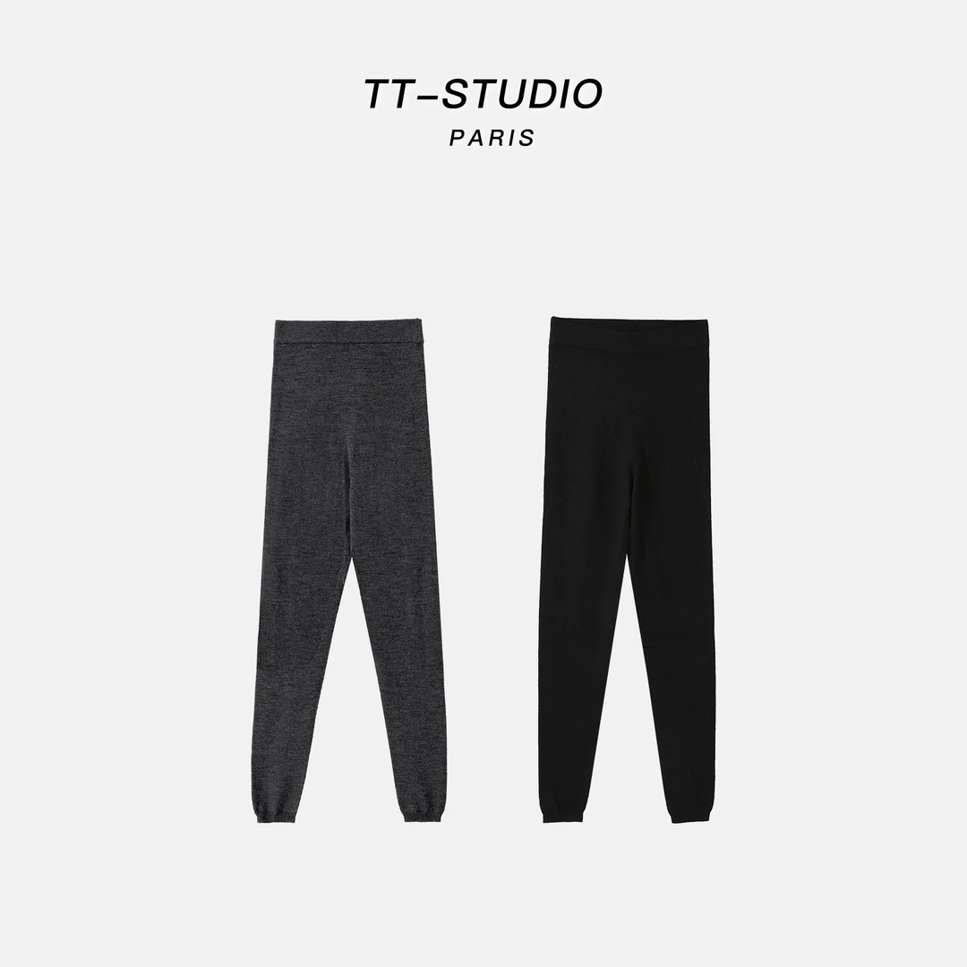 TT【打底裤】纯扬子纱羊毛无缝18针可机洗可外穿打底裤TT-GG83070