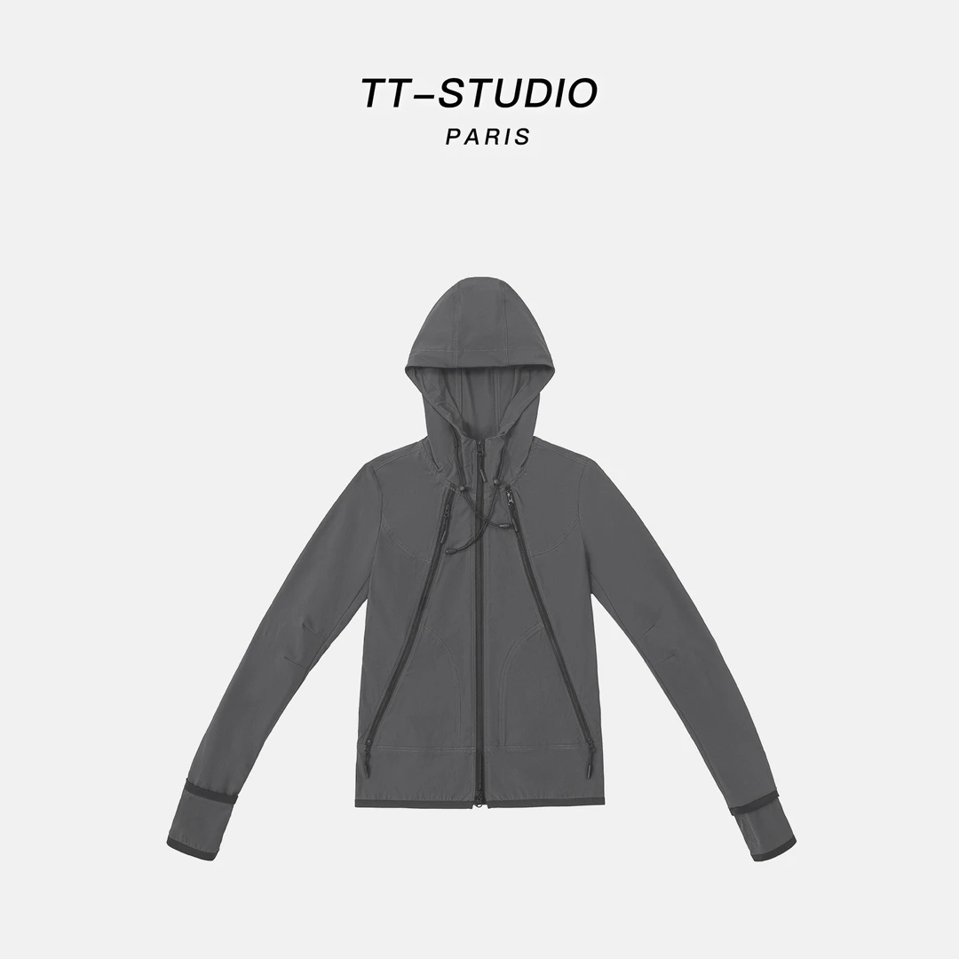 MCOMINILIVES①「夜色」鹅家复古休闲明线设计户外防风外套TT-W890