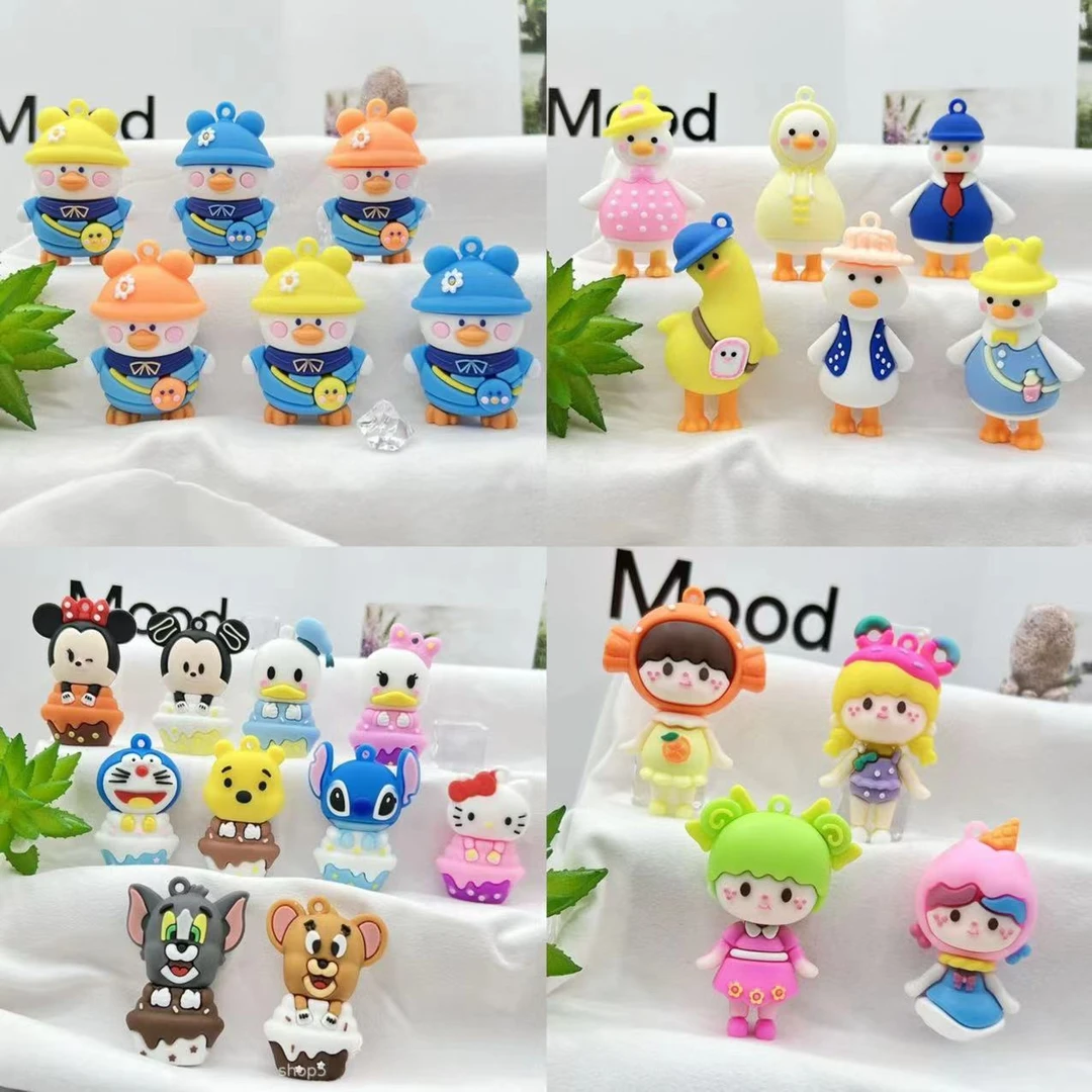 【拍2套送3个】新款卡通玩偶公仔考古娃娃盲盒diy材料