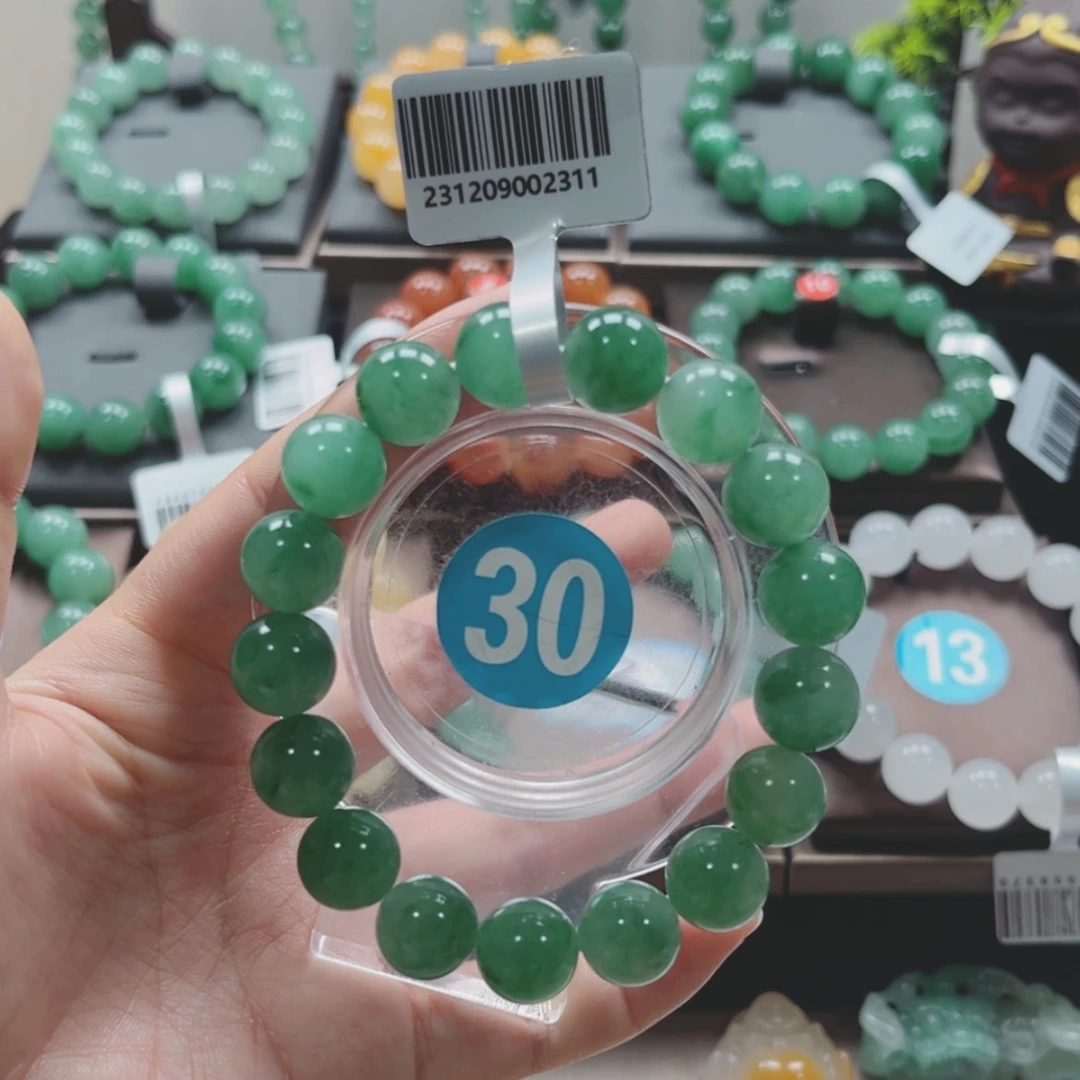 【闪购商品】石英质玉手镯未镶嵌刚*小唐12.8微瑕