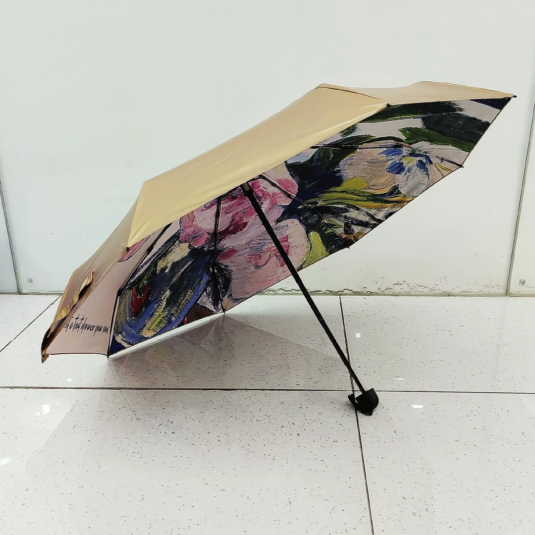 太阳伞遮阳伞防晒防紫外线雨伞晴雨两用女折叠小巧便携口袋防晒伞