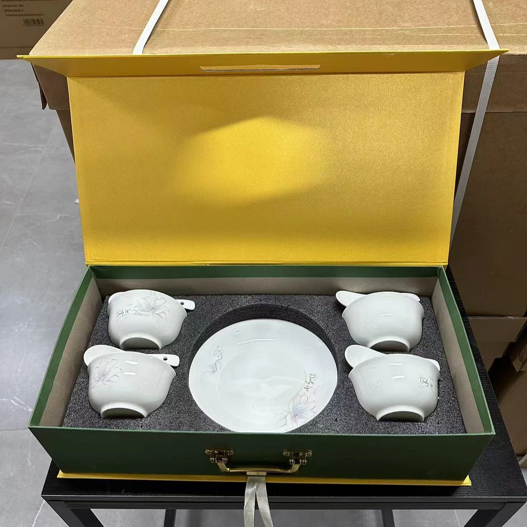 大倩碗盘套装礼盒碗盘子勺子礼盒